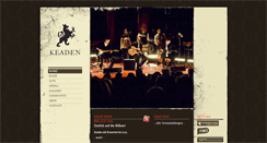 Desktop Screenshot of keadenmusic.com
