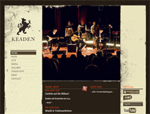 Tablet Screenshot of keadenmusic.com